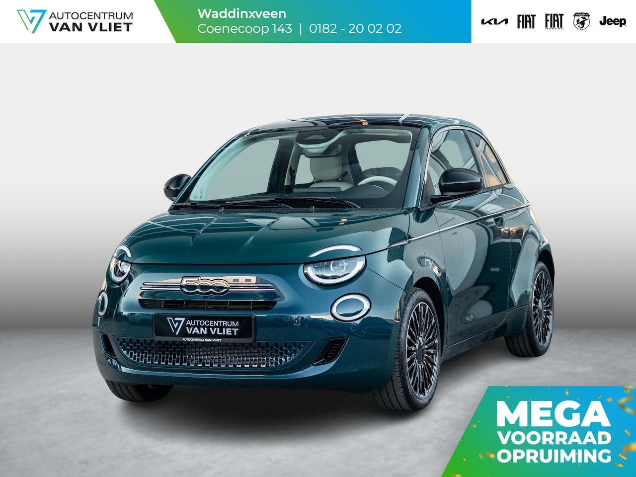 Fiat 500 - Hybrid Collezione | Clima | LED | PDC | JBL Premium Audio | 17" | Camera | BSM | Canneloni - AutoWereld.nl