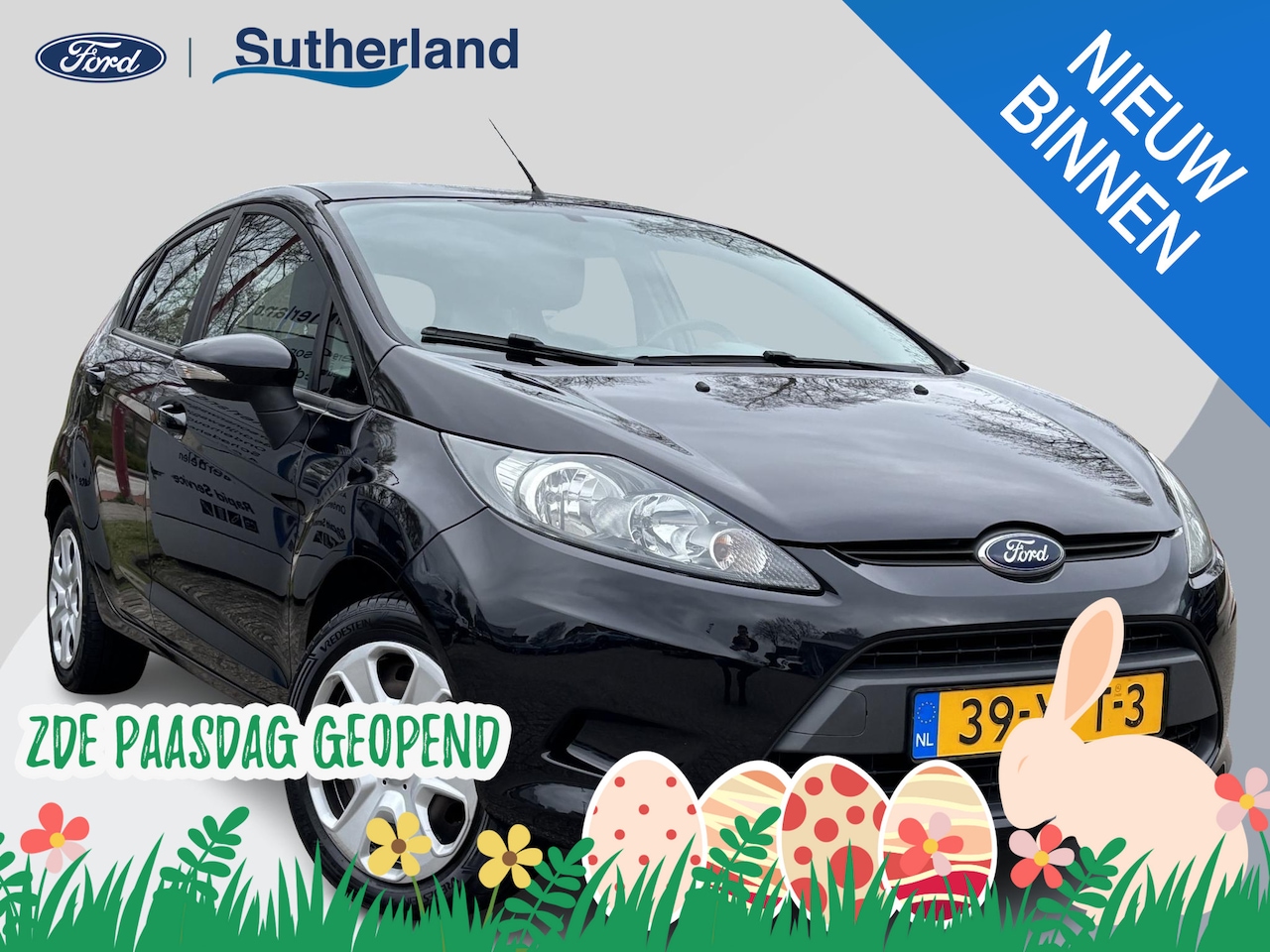Ford Fiesta - 1.25 Limited 60pk Airco | 5 deurs | Metaal lak - AutoWereld.nl