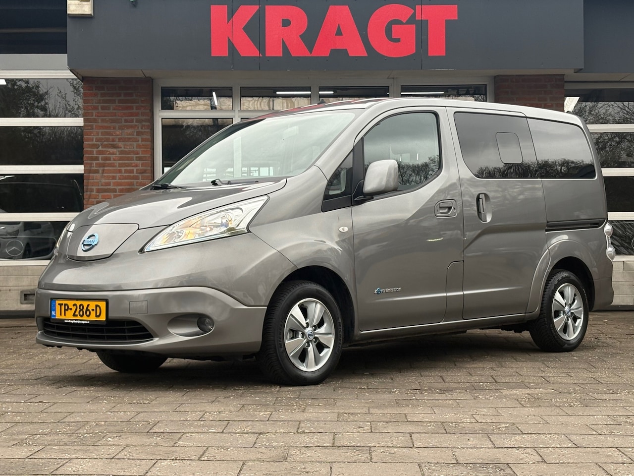 Nissan e-NV200 Evalia - 40 kWh 2.Zero Edition *7 PERSOONS* 200 KM actieradius, airco, camera, dubbele schuifdeur, - AutoWereld.nl