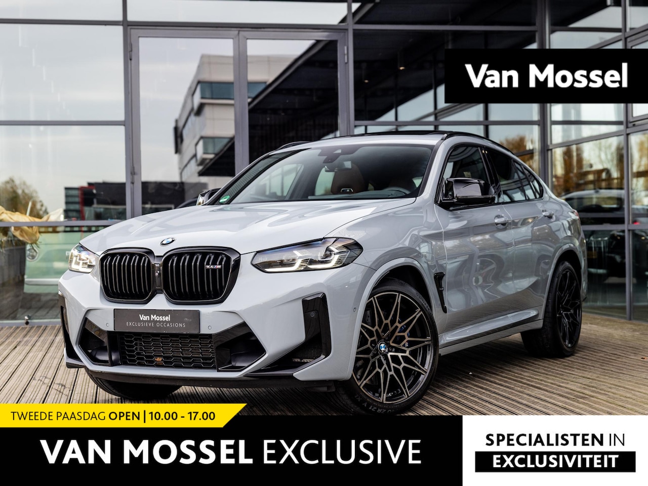 BMW X4 - M Competition | BROOKLYN GRAU | SCHUIF/KANTELDAK | HARMAN KARDON AUDIO | STUUR + STOELVERW - AutoWereld.nl