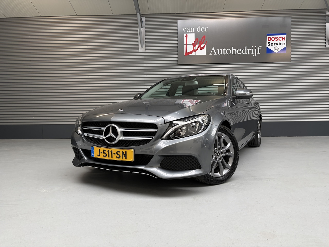 Mercedes-Benz C-klasse - 180 AVANTGARDE/NAVI/TREKH/PDC/LED/DODE HOEK/ENZ - AutoWereld.nl