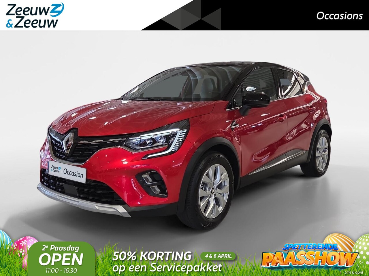 Renault Captur - 1.6 E-Tech Hybrid 145 Intens * Automaat * Camera * Carplay * Cruise Control * LM Velgen * - AutoWereld.nl