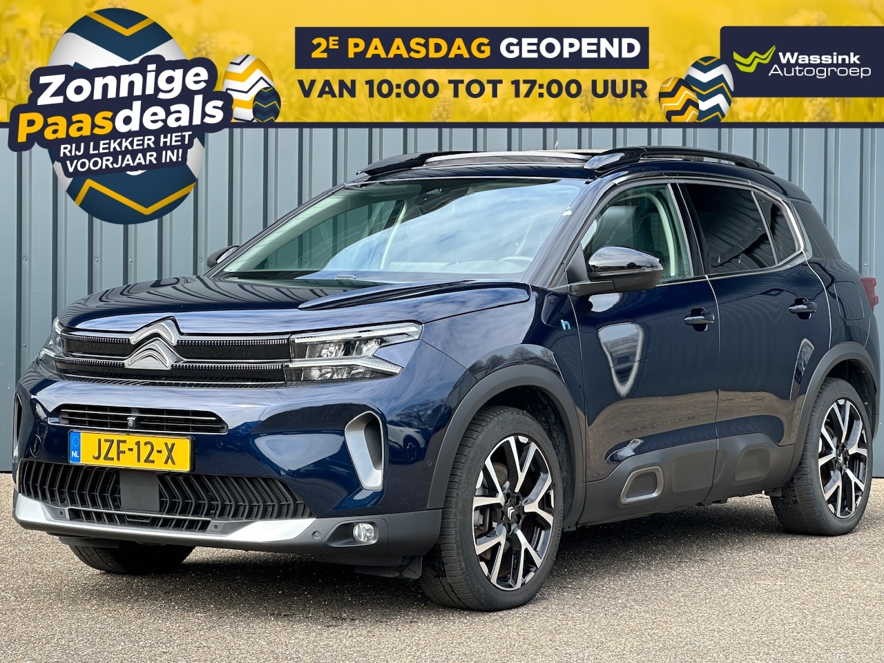 Citroën C5 Aircross - 1.6 Hybrid 225pk EAT8 Shine I Schuif/kanteldak I19"Inch I Adaptieve Cruise I Camera 360* I - AutoWereld.nl