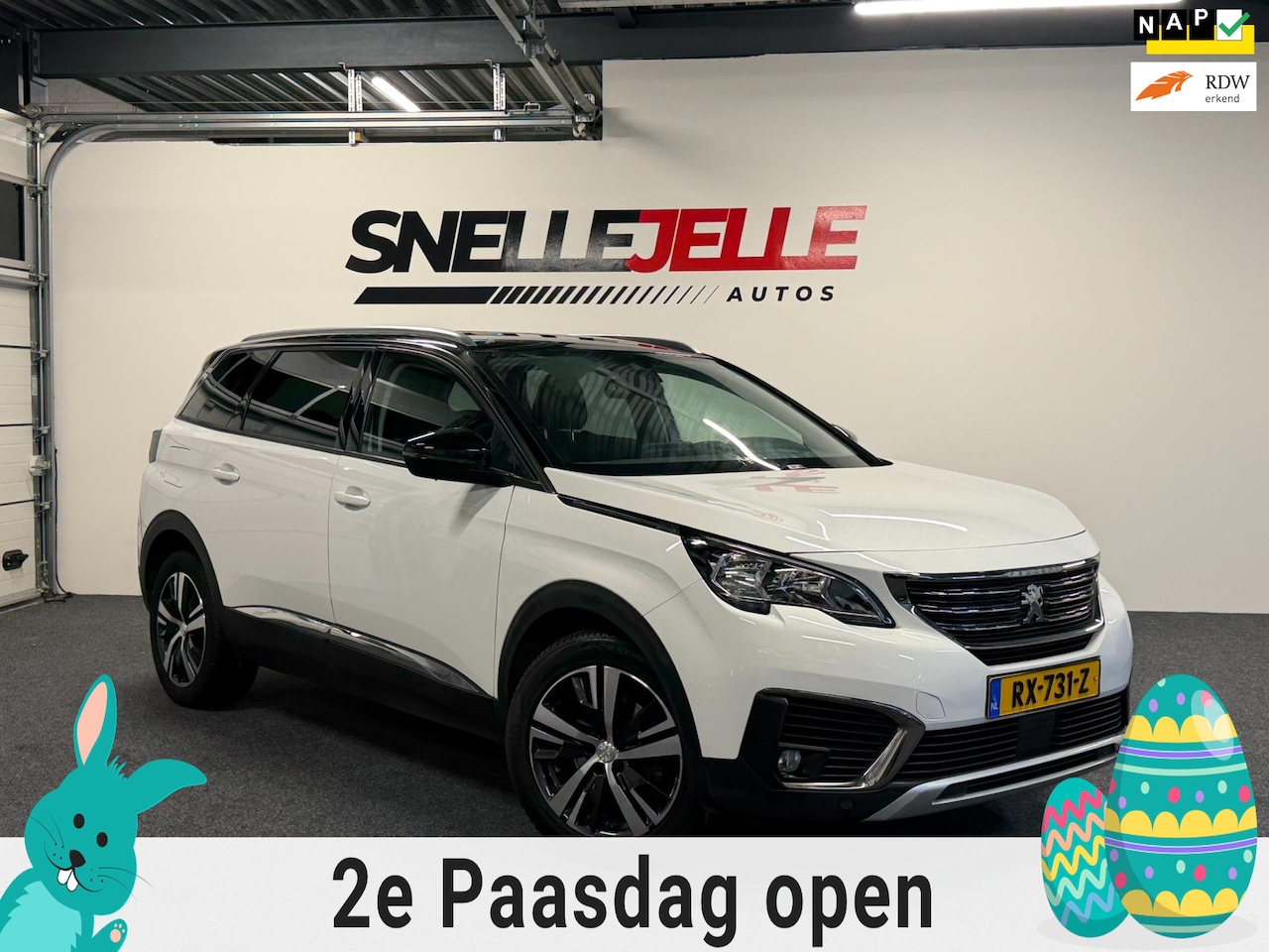 Peugeot 5008 - 1.2 7 |PERSOONS|AUTOMAAT| DEALER ONDERHOUDEN| PDC| LED| SFEERVERLICHTING| 7 Persoons| 1e E - AutoWereld.nl
