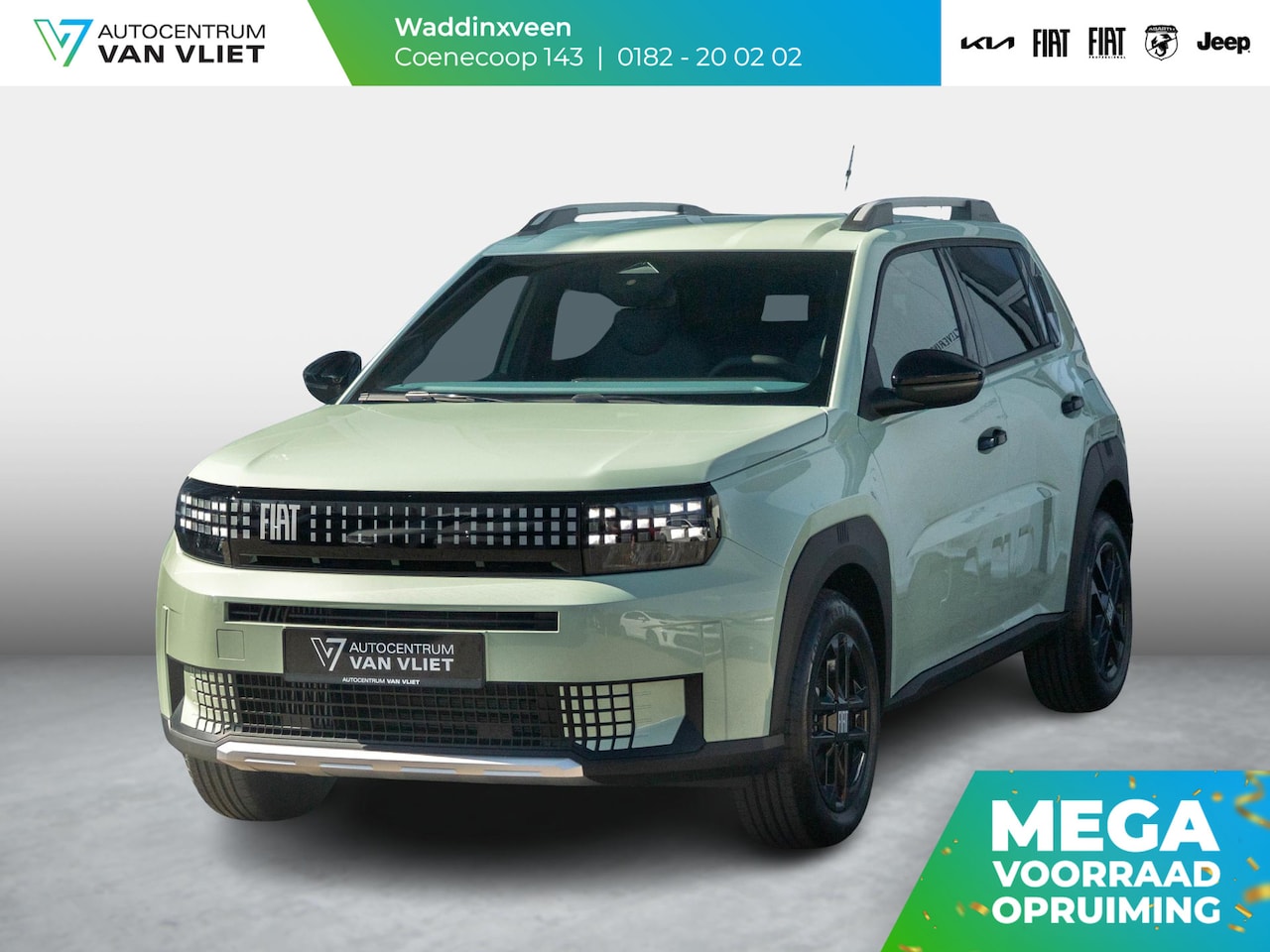 Fiat Grande Panda - 1.2 Hybrid Icon | Automaat | Pack Style | PDC | Airco | Apple Carplay | Cruise - AutoWereld.nl