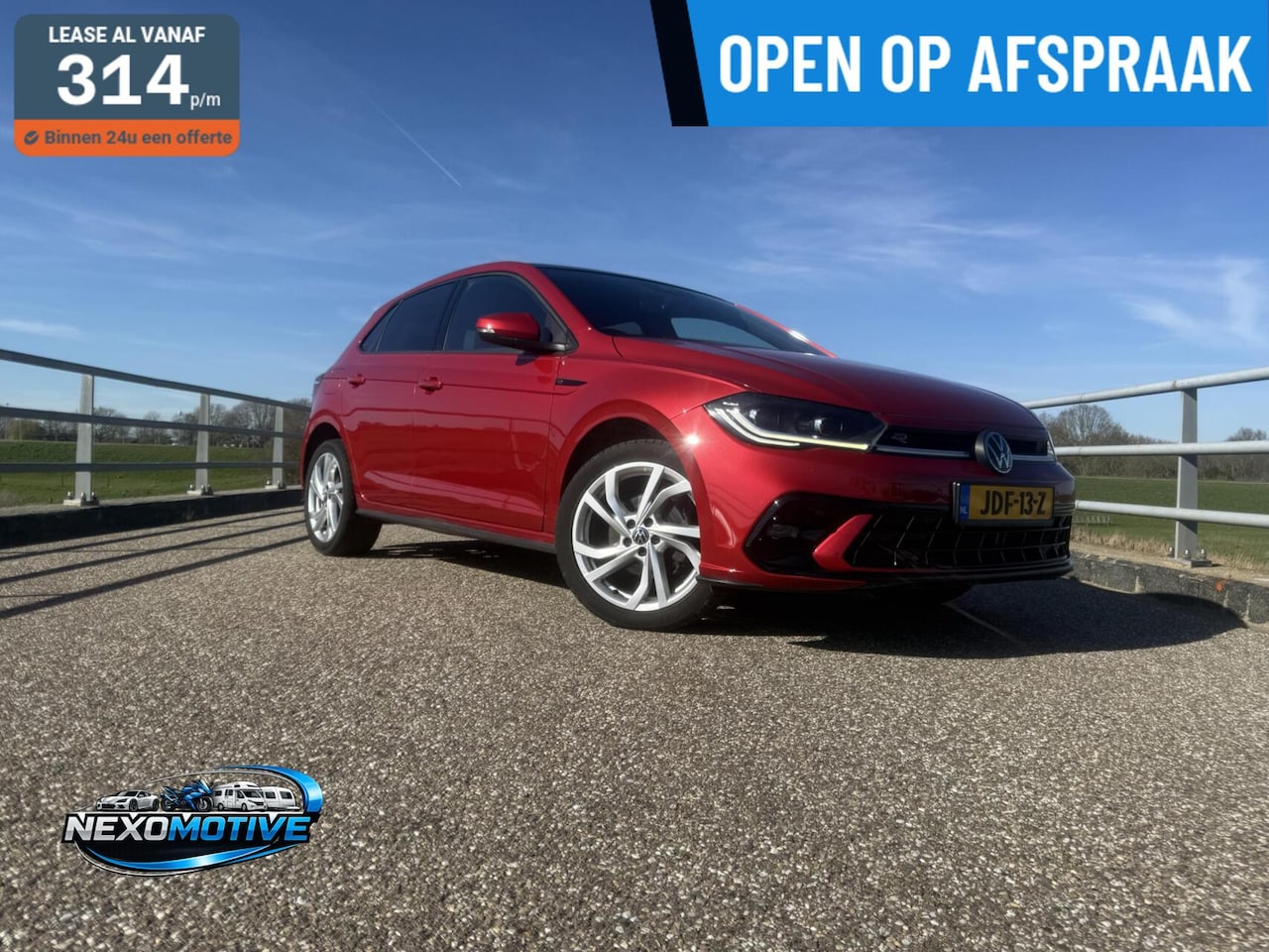 Volkswagen Polo - 1.0 TSI DSG 110pk 3x R-Line Acc CarPlay Nav Stoelverw Pano - AutoWereld.nl