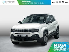 Jeep Avenger - Summit 54 kWh | Uit voorraad leverbaar | 17% Bijtelling | Schuif/Kanteldak | Leder&Winter