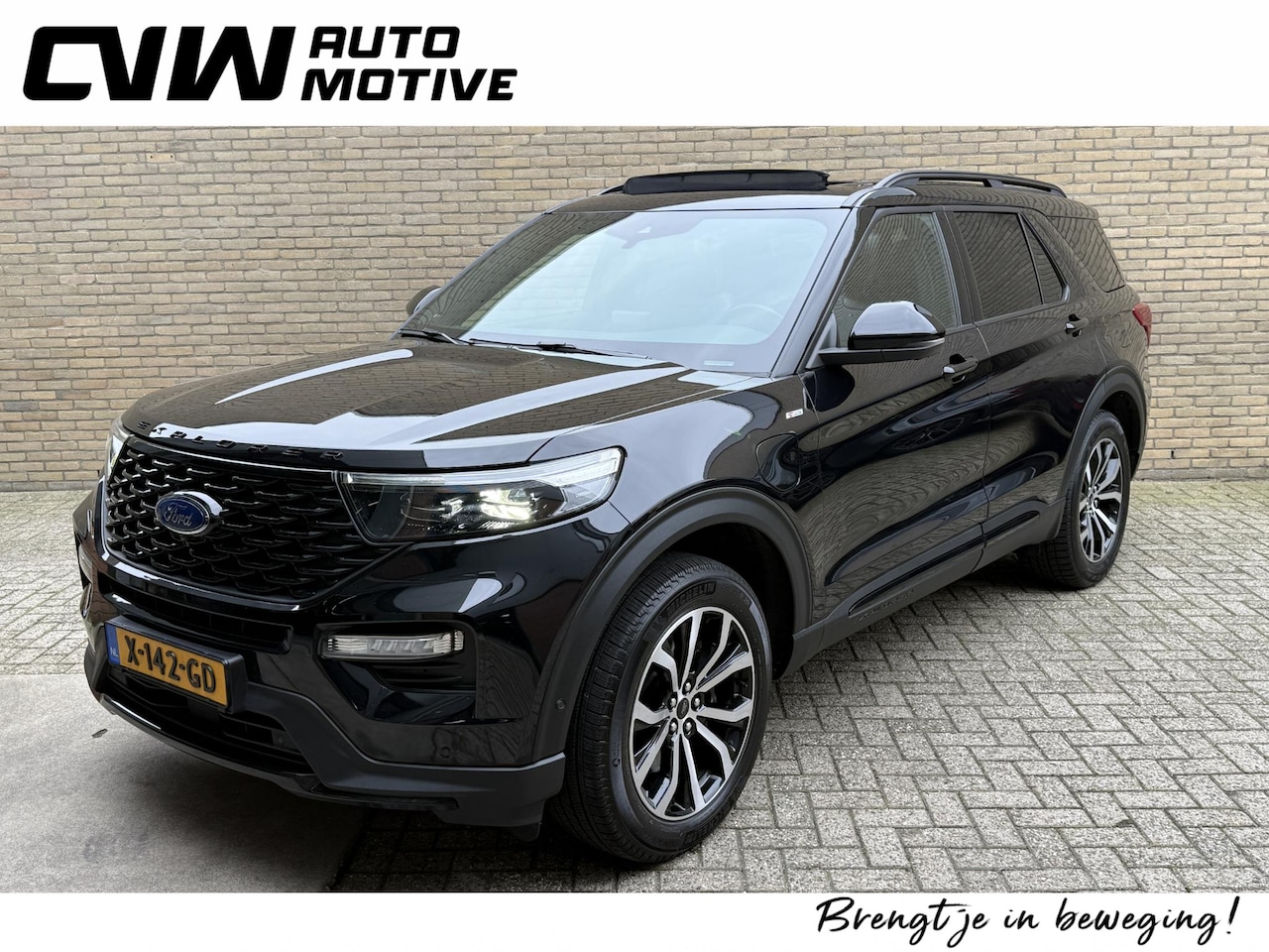 Ford Explorer - 3.0 V6 EcoBoost PHEV 457pk ST-Line | 7-persoons | Trekhaak afneembaar | Adaptieve cruise | - AutoWereld.nl