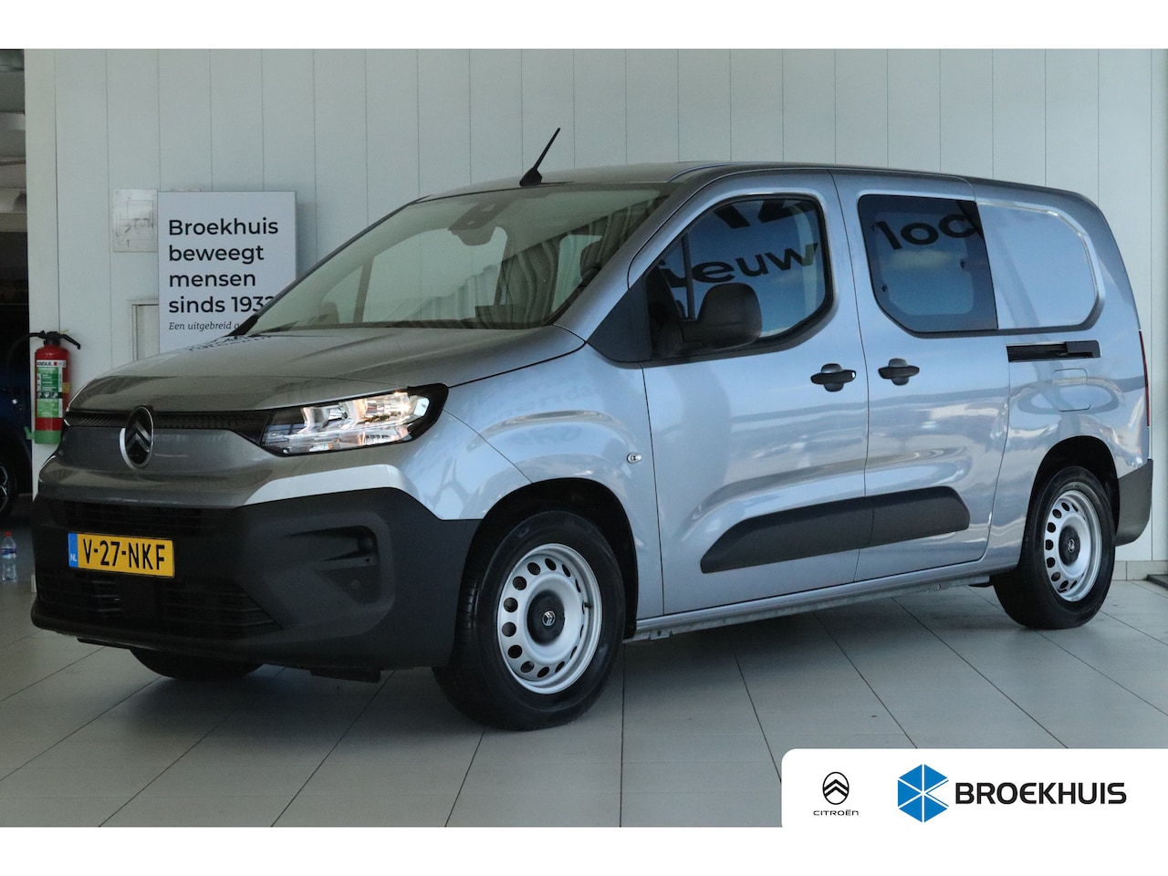 Citroën ë-Berlingo - 136 Flex Crewcab L2 50 kWh | Cruise Control | 5-Zits | Sensoren | Navigatie | Carplay | Ai - AutoWereld.nl