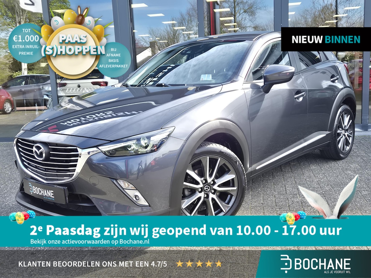 Mazda CX-3 - 2.0 SkyActiv-G 120 SkyLease+ | Navigatie | Parkeersensoren | Camera | - AutoWereld.nl