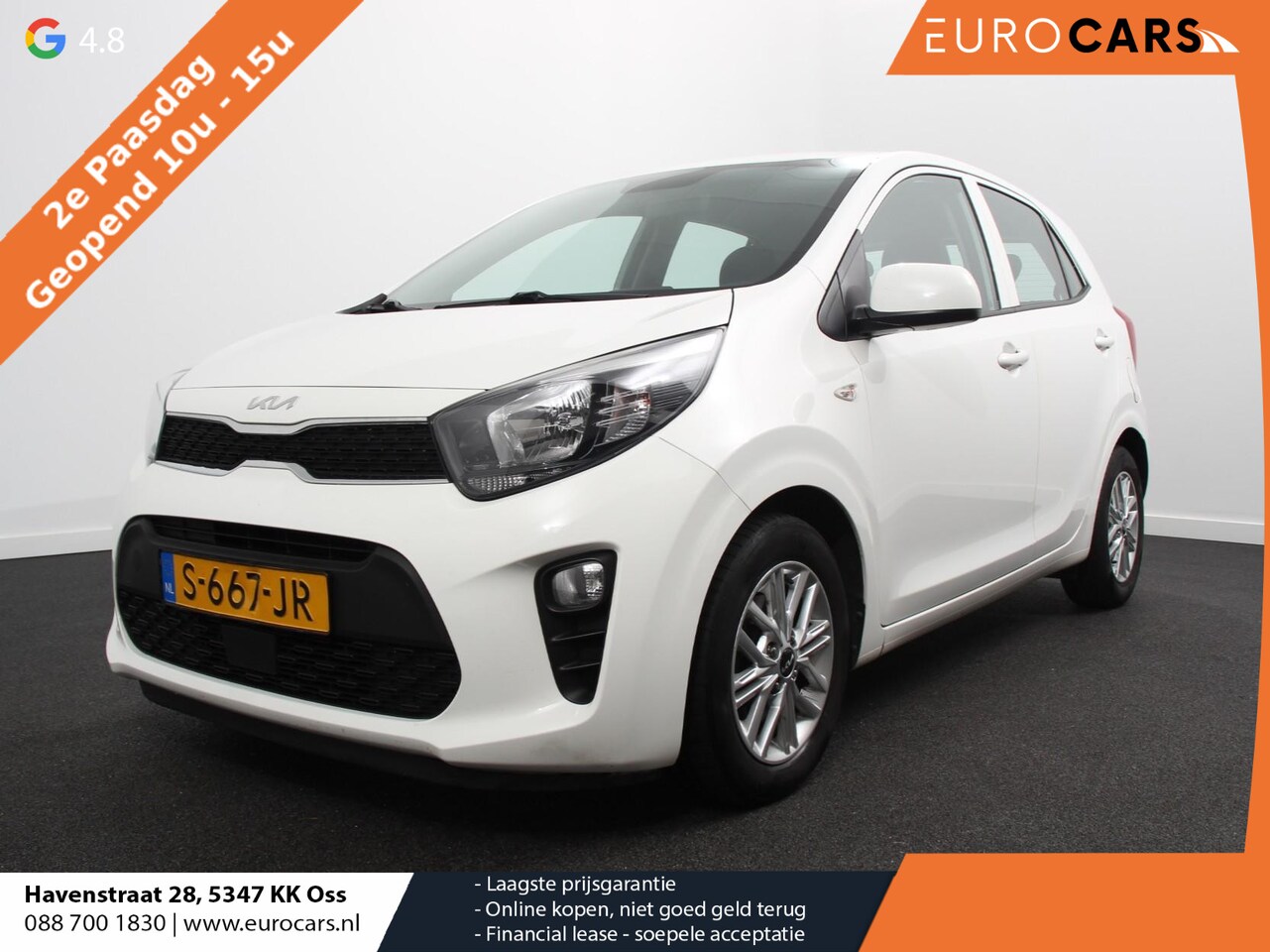 Kia Picanto - 1.0 DPi Automaat DynamicLine | Navigatie | Apple Carplay/Android Auto | Airco | Camera | D - AutoWereld.nl