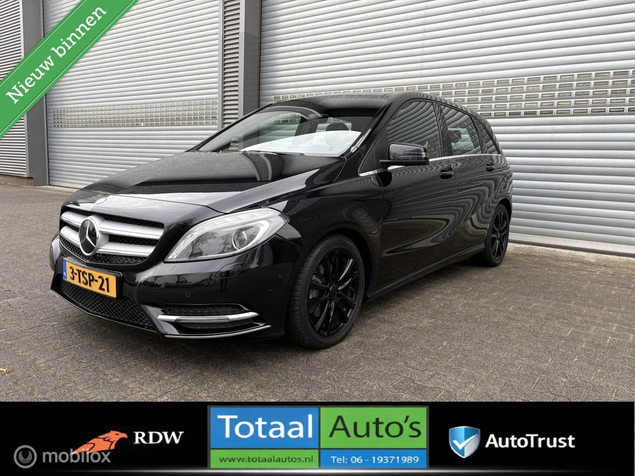 Mercedes-Benz B-klasse - 180 *OPEN DAK*CRUISE*LEER*CAM*NAVI*NL - AutoWereld.nl