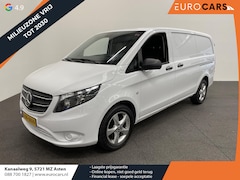 Mercedes-Benz Vito - 114 CDI Lang Automaat Airco 2X schuifdeur Adaptieve Cruise Control Navi LM velgen Leder