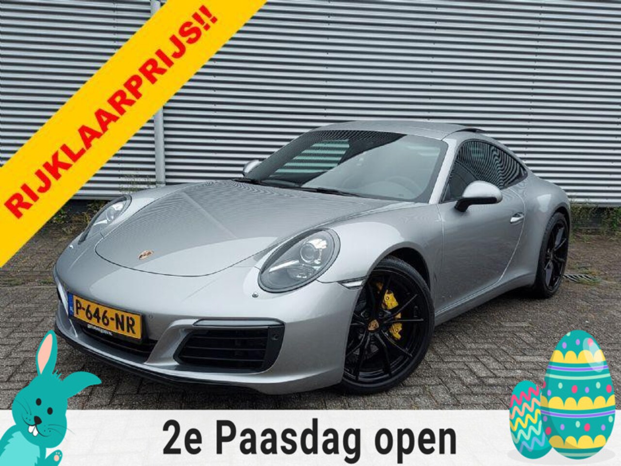 Porsche Carrera GT - 911 3.0 Automaat, GT-zilver,schuif/kanteldak,cruisecontrol,navigatie,lederen bekleding, - AutoWereld.nl
