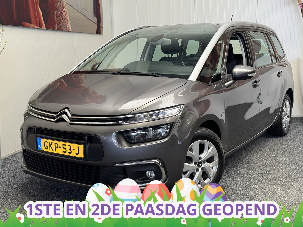 Citroën Grand C4 SpaceTourer - 7 PERSOONS 1.2 130PK FEEL AUTOMAAT NAVIGATIE CRUISE CONTROL CLIMATE CONTROL APPLE CARPLAY/ - AutoWereld.nl