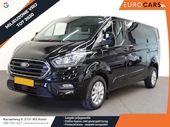Ford Transit Custom - 300 2.0 TDCI L2H1 Dubbele Cabine Automaat Navi Airco 2 Schuifdeuren Trekhaak Parkeersensor