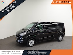 Ford Transit Custom - 300 2.0 TDCI L2H1 Limited Dubbele cabine Automaat Navi| Airco 2 Schuifdeuren Trekhaak PDC