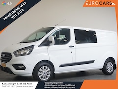 Ford Transit Custom - 300 2.0 TDCI L2H1 Trend Dubbele Cabine Airco| Bluetooth| Navi| Trekhaak|