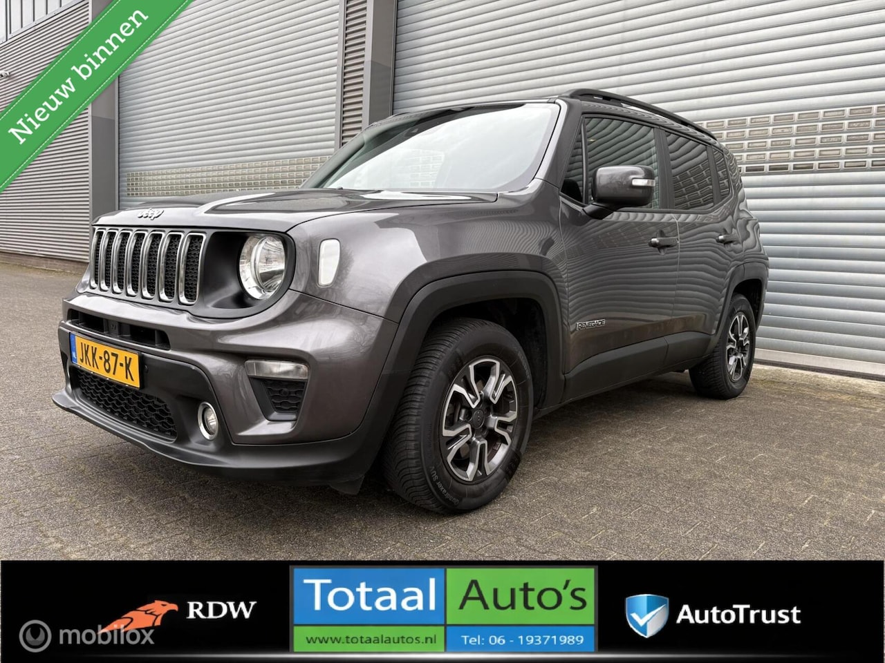 Jeep Renegade - 1.3T-e Limited*CRUISE*NAVI*P-SENS*LM*AUTOMAAT - AutoWereld.nl