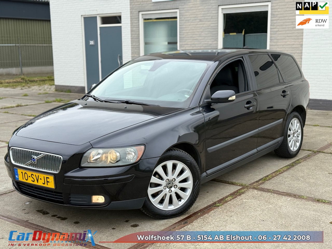 Volvo V50 - 1.8 Edition I | Airco | Cruise | LMV | Nwe APK | Onderhoudshistorie Aanwezig - AutoWereld.nl
