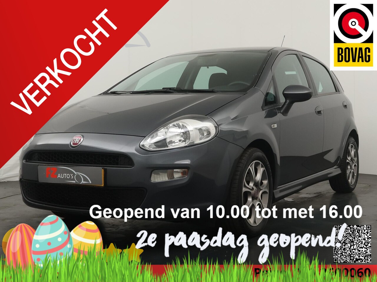 Fiat Punto Evo - 0.9 TwinAir Edizione Cool - Airco - Cruise Control - Lichtmetalen velgen - AutoWereld.nl
