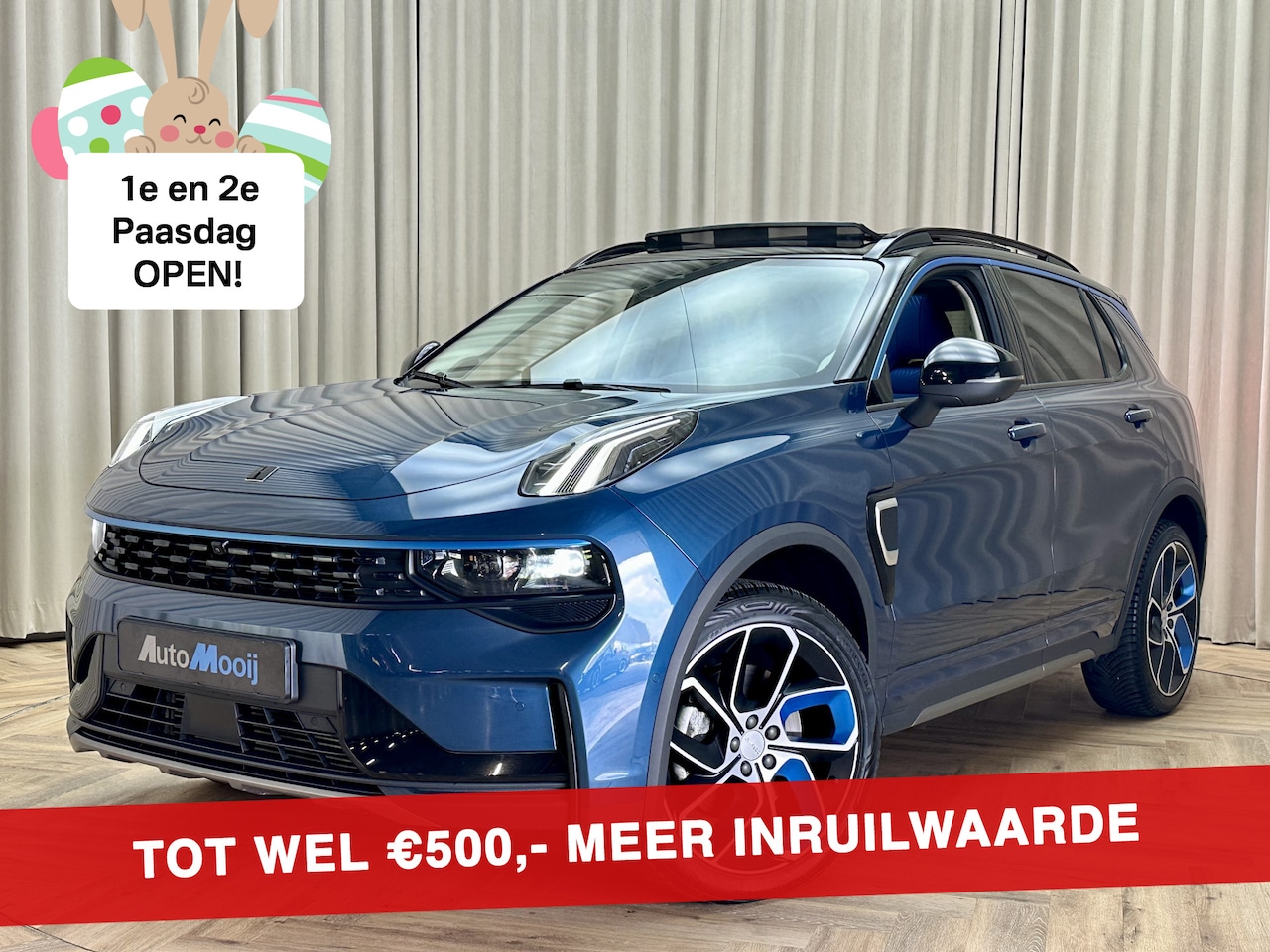 Lynk & Co 01 - 1.5 Hybride 261 PK / SLECHTS 28.117 KM *MY23* FACELIFT / Zwarte Hemel / Panoramadak / 360 - AutoWereld.nl