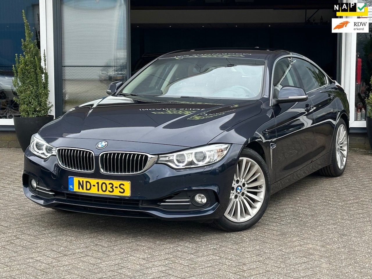 BMW 4-serie Gran Coupé - 420i Centennial High Executive 420i Centennial High Executive - AutoWereld.nl