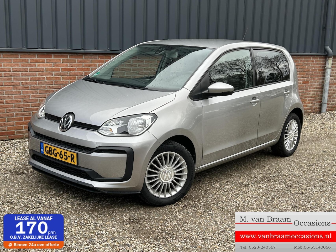 Volkswagen Up! - 1.0 TSI 90PK BMT 5-Drs Audio+DAB/Cruise/Airco - AutoWereld.nl