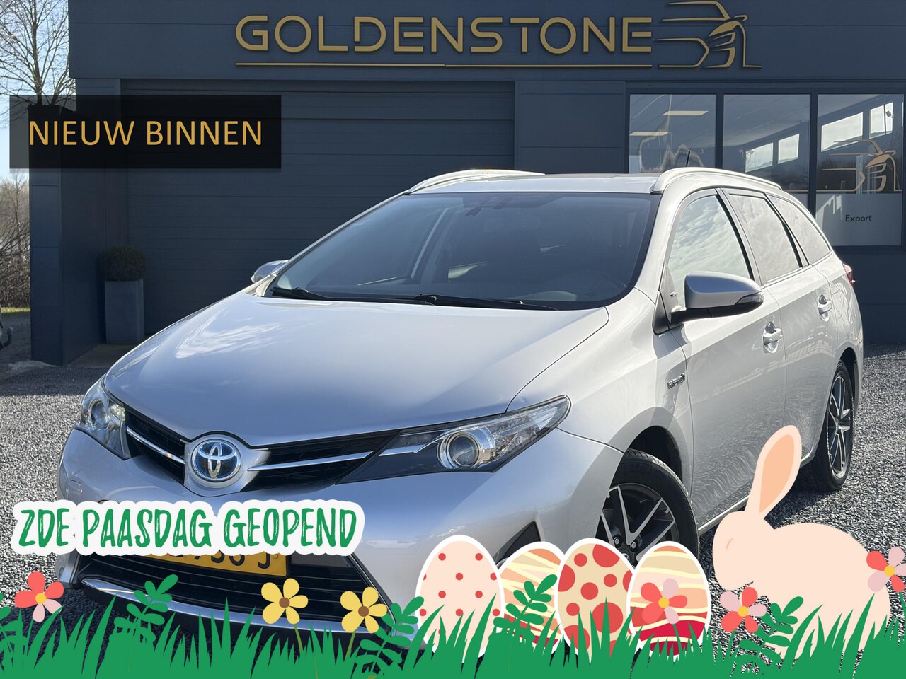 Toyota Auris Touring Sports - 1.8 Hybrid Lease Top 5 editie 2e Eigenaar,Navi,Camera,Dealer Onderhouden,Clima,Cruise,Lm v - AutoWereld.nl