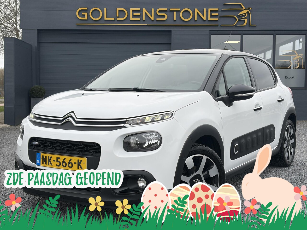 Citroën C3 - 1.2 PureTech S&S Shine Navi,Camera,Keyless,110pk,Clima,Cruise,Lm velgen,Pdc,Net beurt geha - AutoWereld.nl