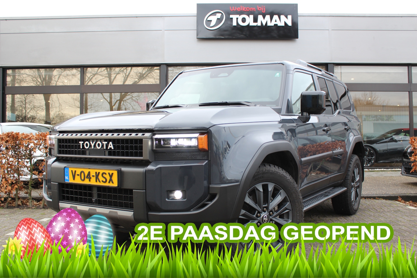 Toyota Land Cruiser - 2.8 D-4D Standard Roof Window Van Professional 2e Paasdag open van 10:00 - 15:00 | NL-Auto - AutoWereld.nl