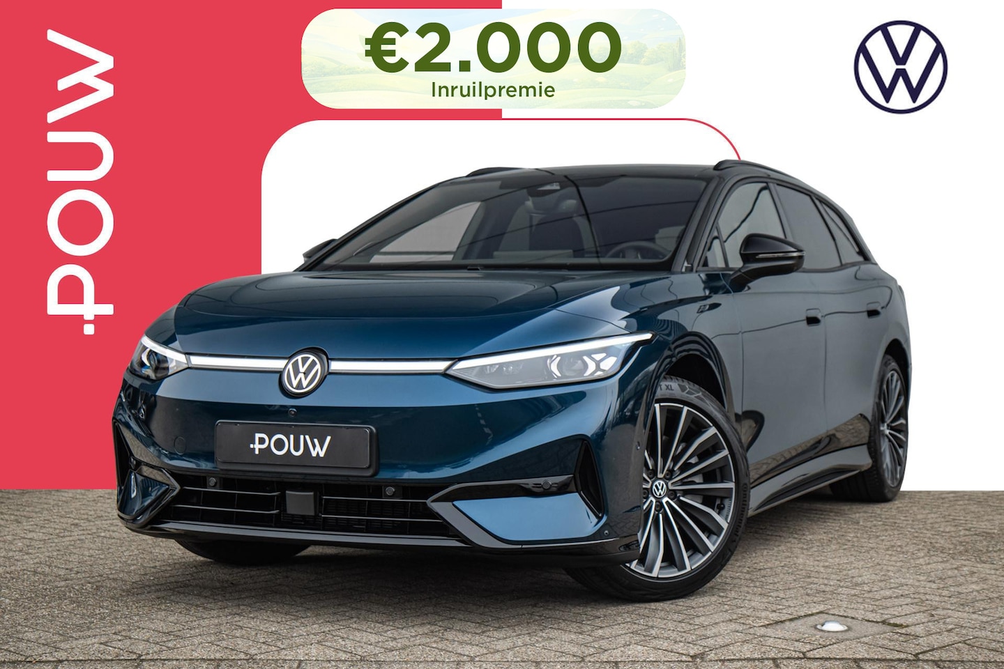 Volkswagen ID.7 Tourer - 286pk Pro Limited Edition 77 kWh | Warmtepomp | Black Edition Pakket - AutoWereld.nl
