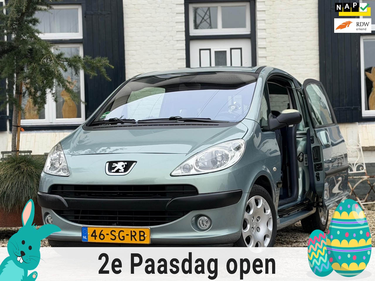 Peugeot 1007 - 1.4 Gentry|Automaat|93DKM!|NAP|Nette auto! - AutoWereld.nl