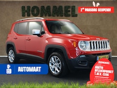 Jeep Renegade - 1.4 MultiAir Limited AWD - ORIGINEEL NEDERLANDSE AUTO - AFNEEMBARE TREKHAAK - 1200 KG TREK