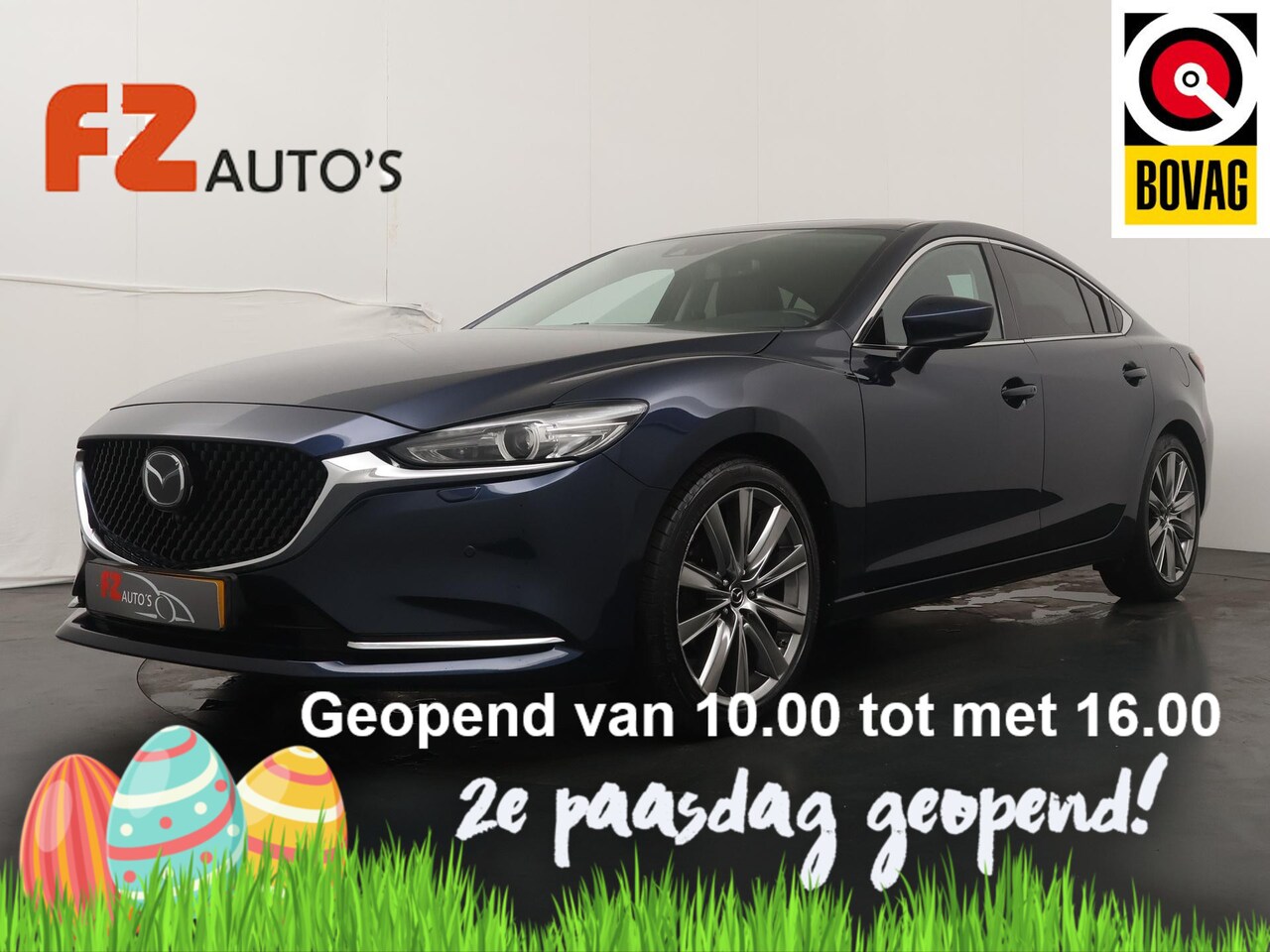 Mazda 6 - 2.0 SkyActiv-G 165 Comfort - Automaat - Navigatie - Afn Trekhaak - Stoel/stuur verwarming - AutoWereld.nl
