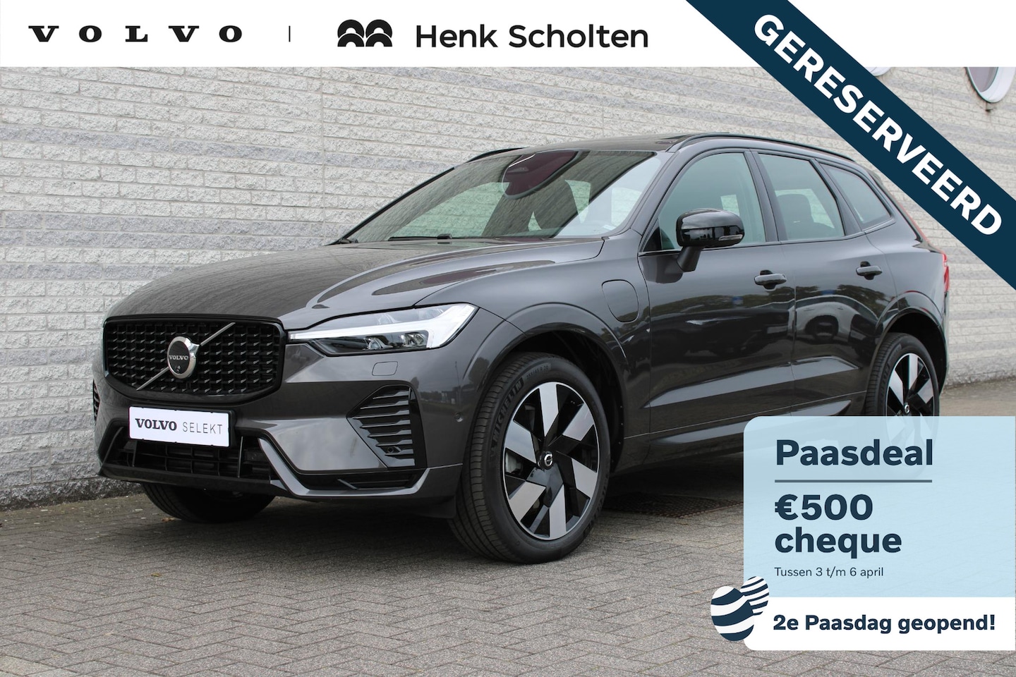 Volvo XC60 - T6 Automaat Plug-In Hybrid AWD Ultimate Dark | Panoramadak | Verwarmbare voorstoelen en ac - AutoWereld.nl