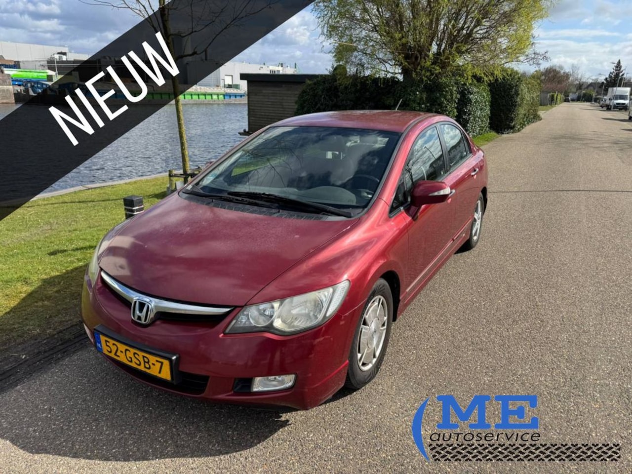 Honda Civic - 1.3 Hybrid| nieuwe apk|airco|2020 nieuw accupakket - AutoWereld.nl