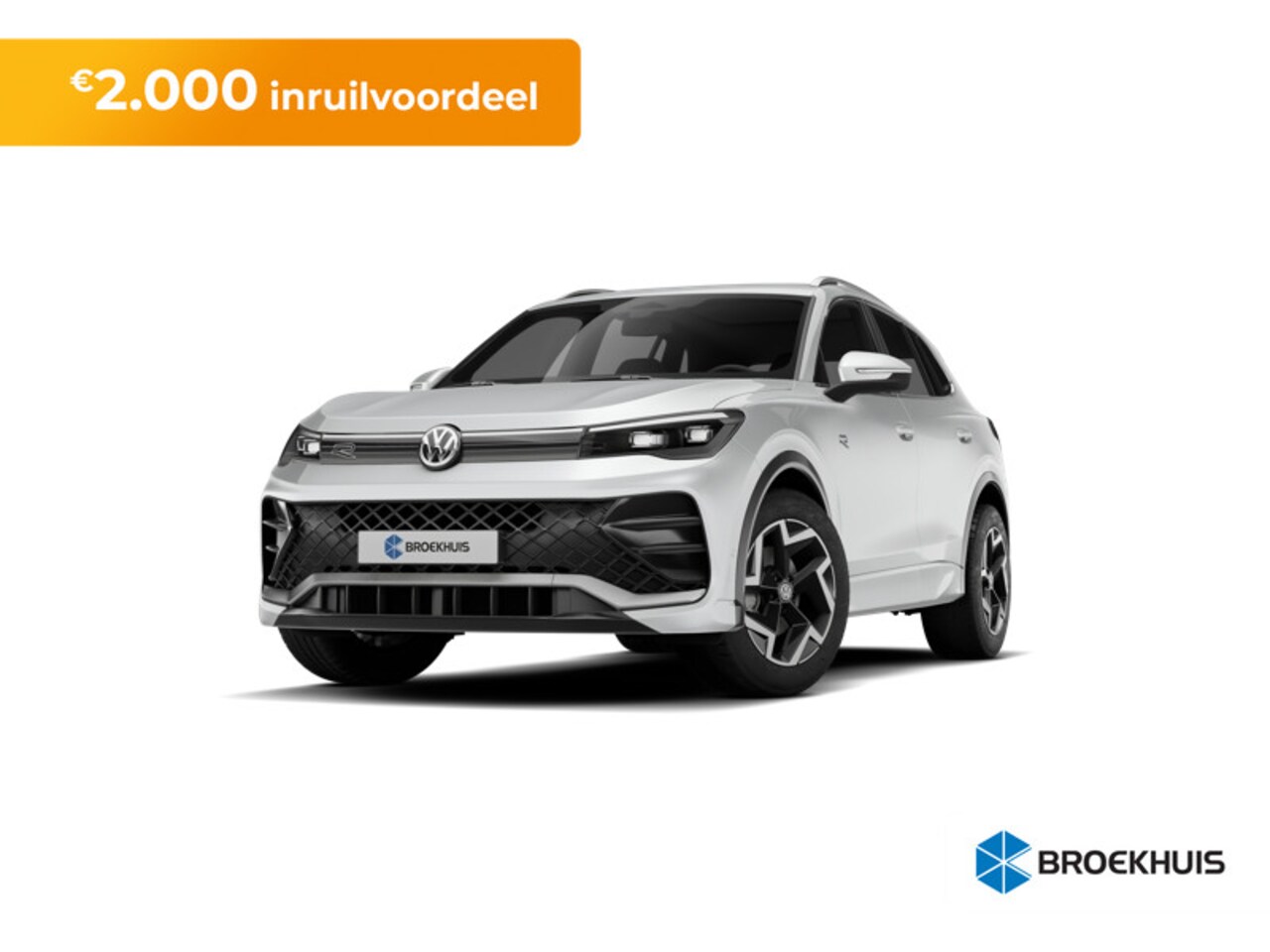 Volkswagen Tiguan - R-Line Edition - eHybrid | Inclusief €2000,- inruilvoordeel | Trekhaak  | 'App-Connect' dr - AutoWereld.nl