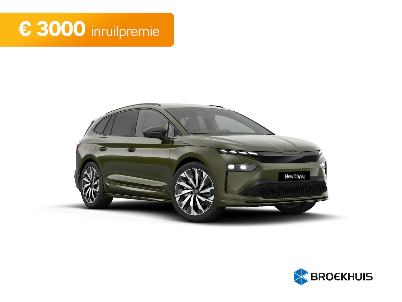 Skoda Enyaq iV - Sportline Exclusief €3000,- inruilvoordeel | Prijs inclusief inruilvoordeel is €51.660 | C - AutoWereld.nl
