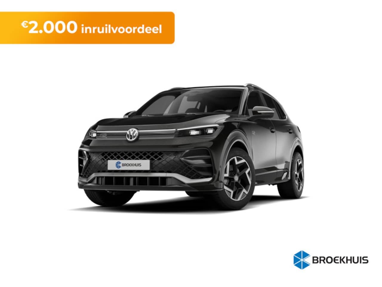 Volkswagen Tiguan - R-Line Edition - eHybrid | Inclusief €2000,- inruilvoordeel | Trekhaak | 'App-Connect' dra - AutoWereld.nl