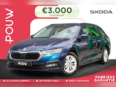 Skoda Octavia Combi - 1.0 TSI 110pk Ambition | Navigatie | Smart Link | Parkeersensoren Voor + Achter