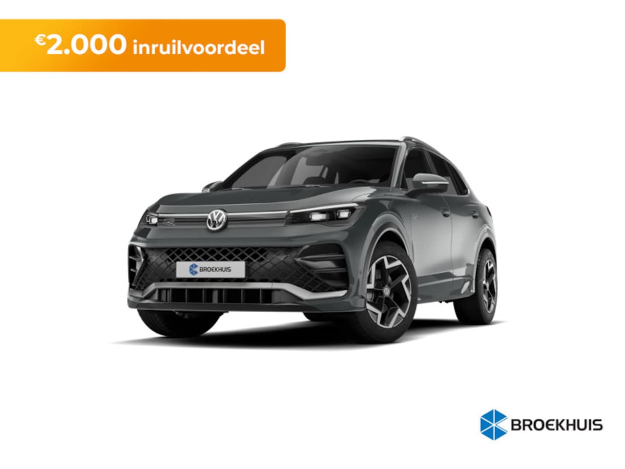 Volkswagen Tiguan - R-Line Edition - eHybrid | Inclusief €2000,- inruilvoordeel | Trekhaak  | 'App-Connect' dr - AutoWereld.nl