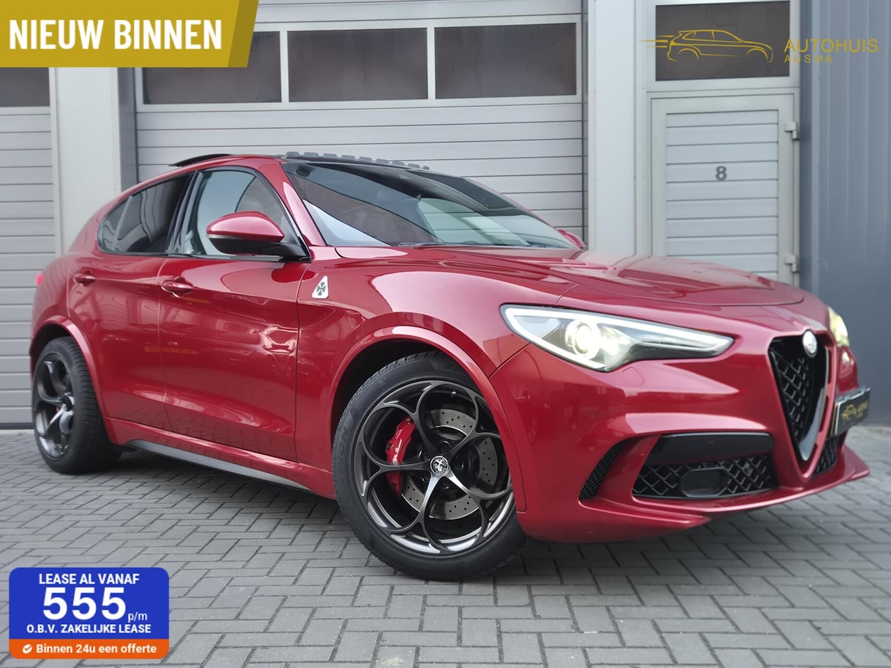 Alfa Romeo Stelvio - 2.9 V6 AWD Quadrifoglio 560PK/Pano/Harman/ACC/Carbon/Btw - AutoWereld.nl