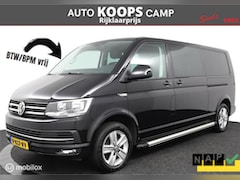Volkswagen Transporter - T6 Dubbele Cabine 2.0 TDI 150Pk DSG-7 4-Motion Lang Highline BTW Vrij/Marge | 2X Schuifdeu