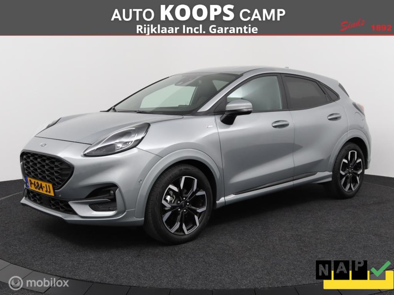 Ford Puma - 1.0 EcoBoost Hybrid ST-Line X Automaat | Navi | Camera | apple carplay | Half-leder | NL A - AutoWereld.nl