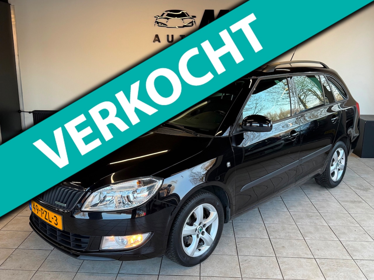 Skoda Fabia Combi - 1.2 TDI Greenline 1E EIG/Airco/122DKM NAP! - AutoWereld.nl