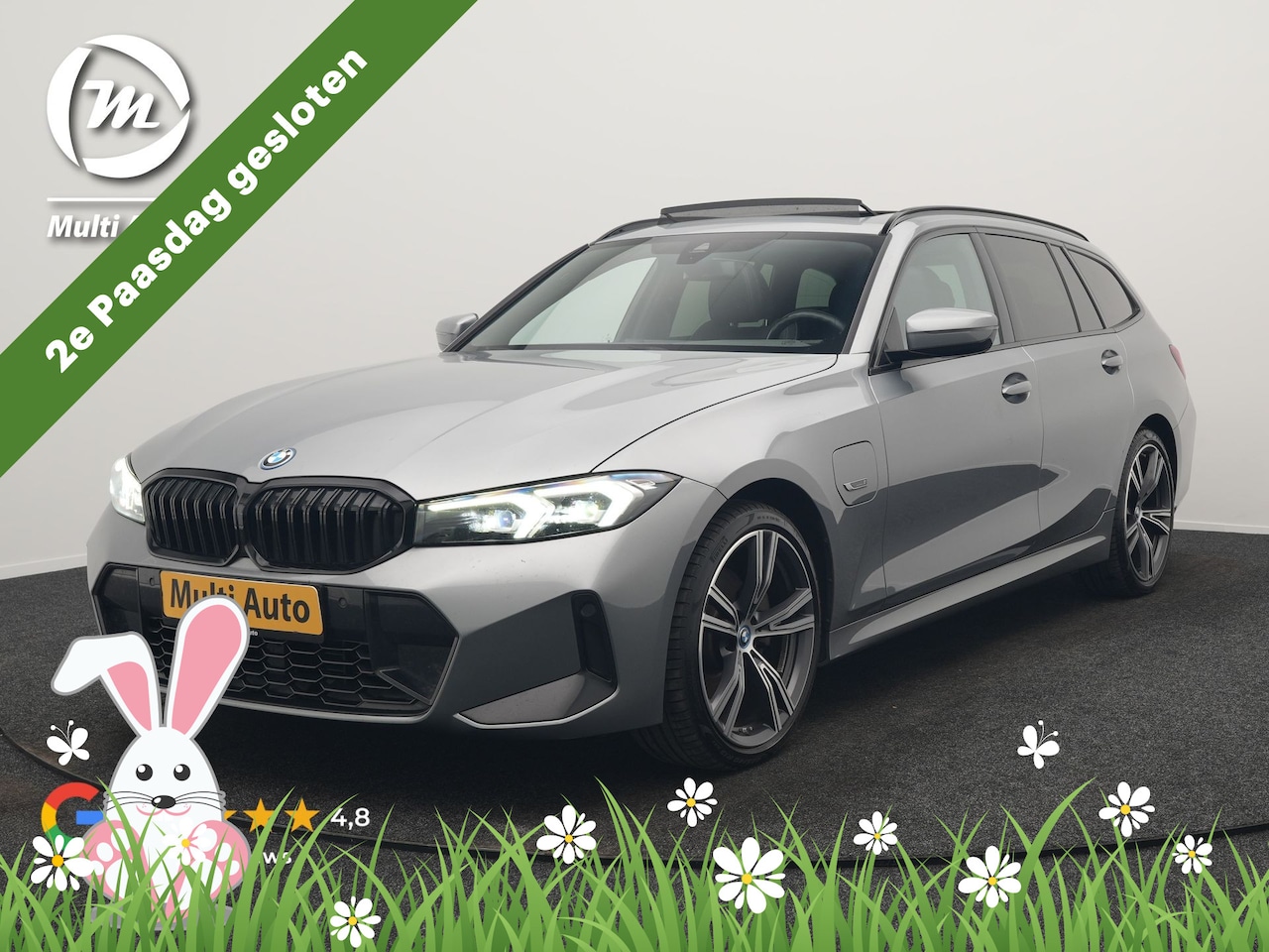 BMW 3-serie Touring - 330e M Sport FACELIFT PHEV 293pk Dealer O.H. | Trekhaak Af Fabriek | Panodak | Harman / Ka - AutoWereld.nl