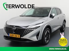 Nissan Qashqai - 1.3 MHEV Xtronic N-Connecta | AUTOMAAT | Panoramadak | Origineel NL | Stoel-, Stuur- & Voo