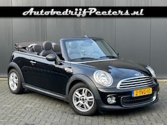 MINI Cabrio - 1.6 Highgate 2e eigenaar Navi Leder Cruise PDC NL-auto