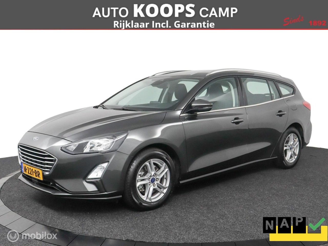 Ford Focus Wagon - 1.0 EcoBoost Trend Edition Business | Navigatie | Parkeersensoren v/a | Camera | 10dkm NAP - AutoWereld.nl